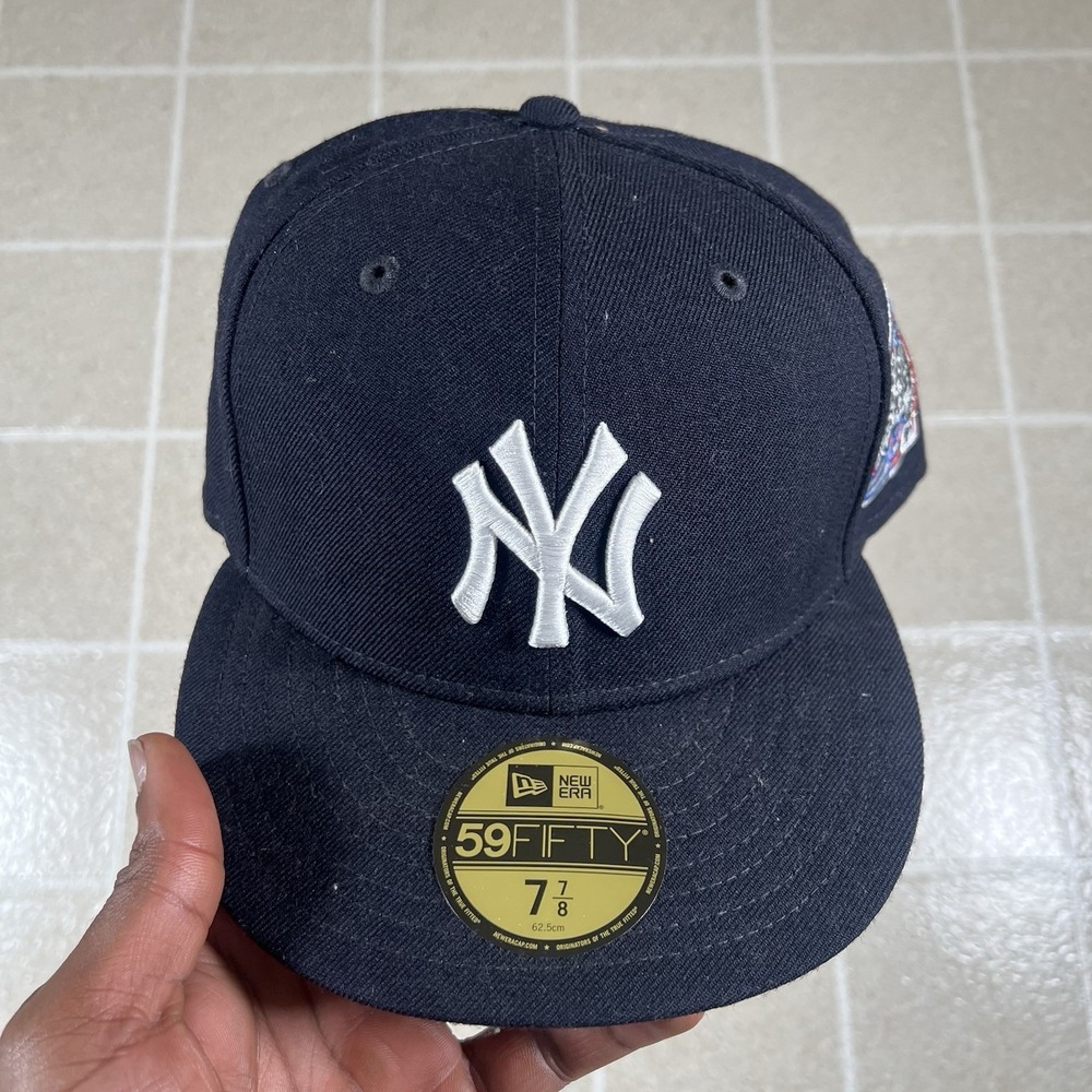 New York Yankees New Era 2000 Subway Series  59FIFTY Fitted Patch Hat Cap 7 7/8